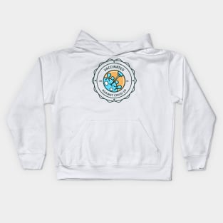 Fight Coronavirus and Covid 19 - Get Vaccinated! Kids Hoodie